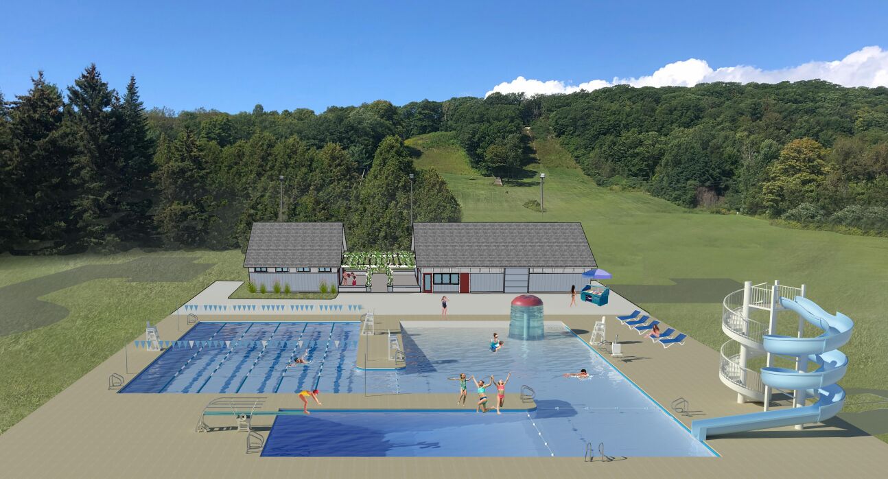 St. Albans City Pool, Arnold & Scangas Architects, 2020